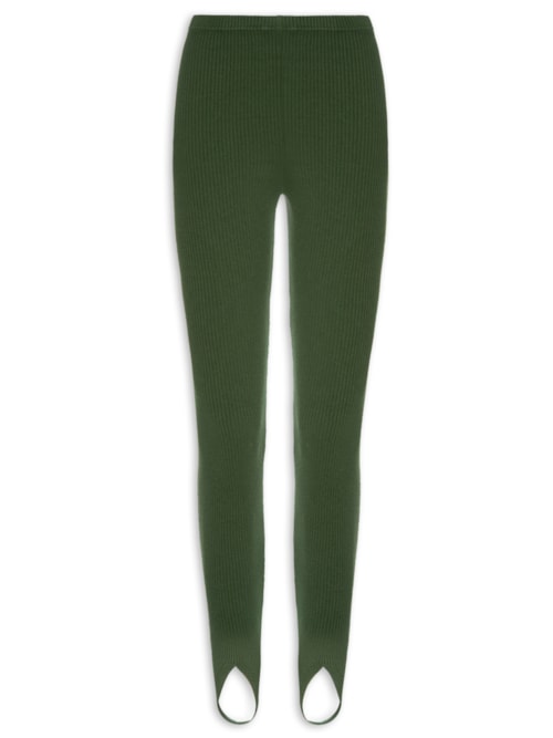 Calça Feminina Fuseau Canelada - Verde