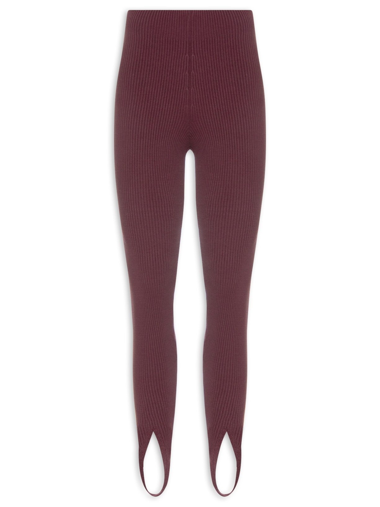 Calça Feminina Fuseau Canelada Vinho Anselmi