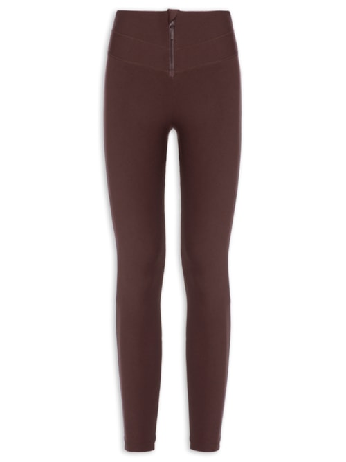 Calça Feminina Fusô Neoprene Line - Marrom