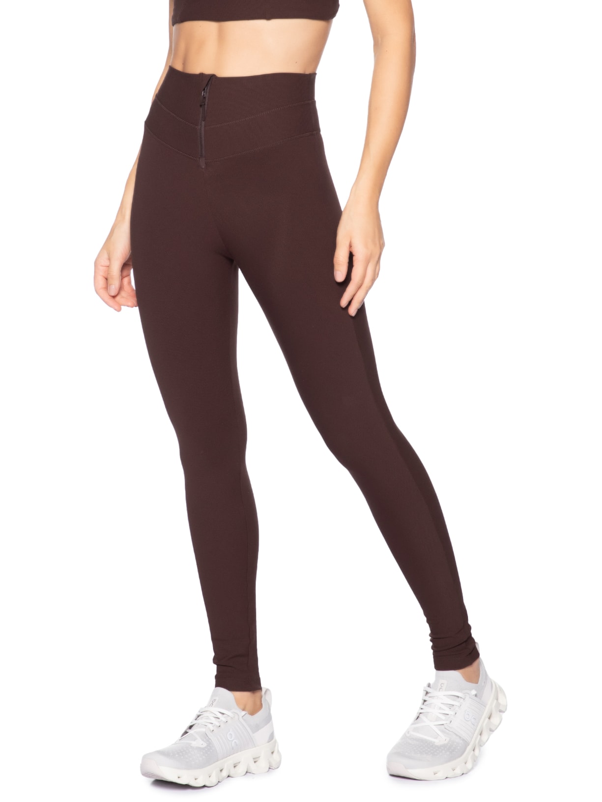 Calça Feminina Fusô Neoprene Line Marrom Live!