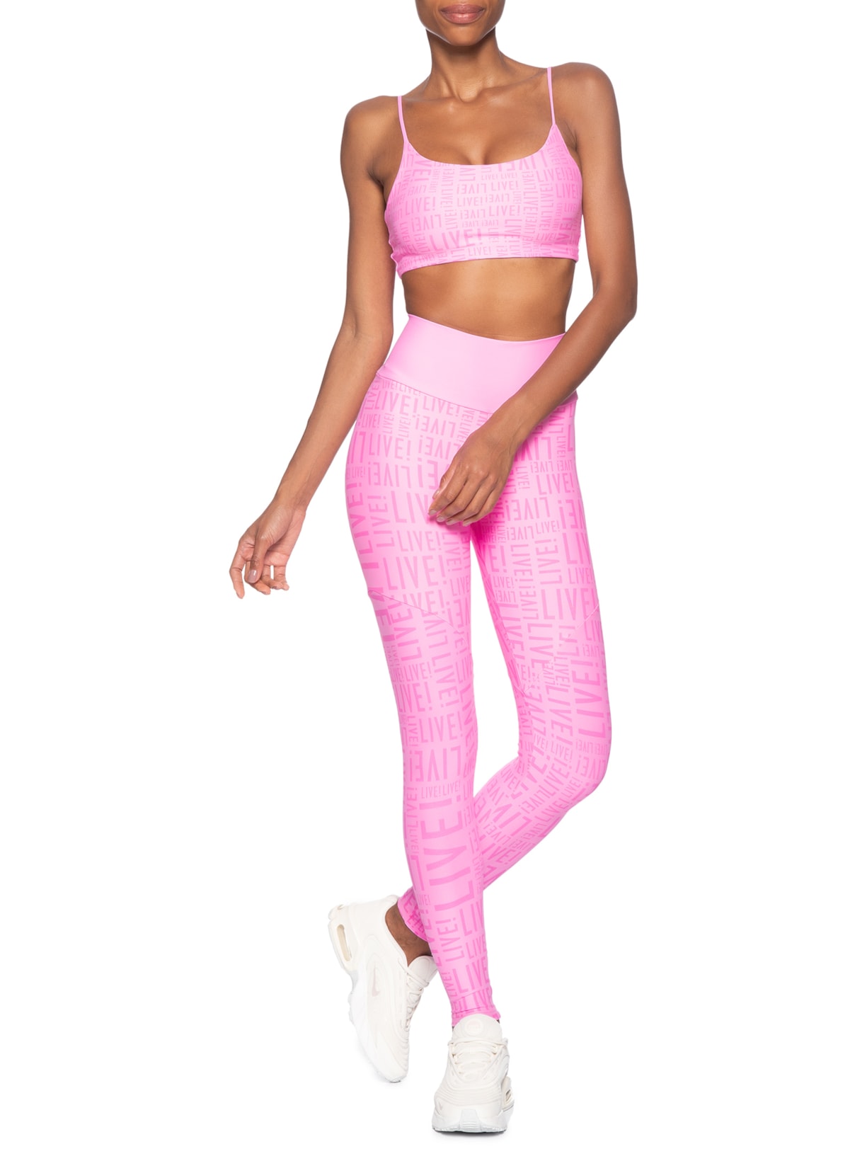 Calça Feminina Fuso Rosa Live!