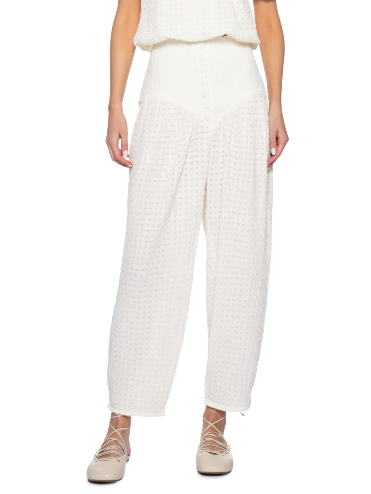 Calça Feminina Gébera – Branco A.niemeyer