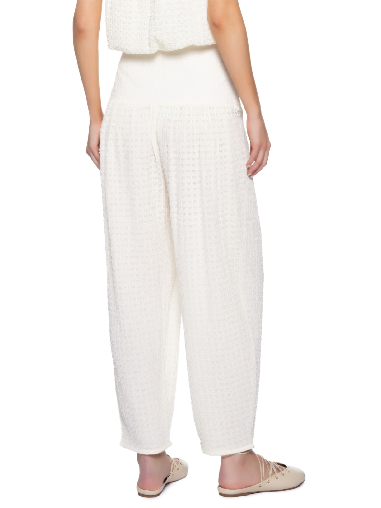 Calça Feminina Gébera – Branco A.niemeyer