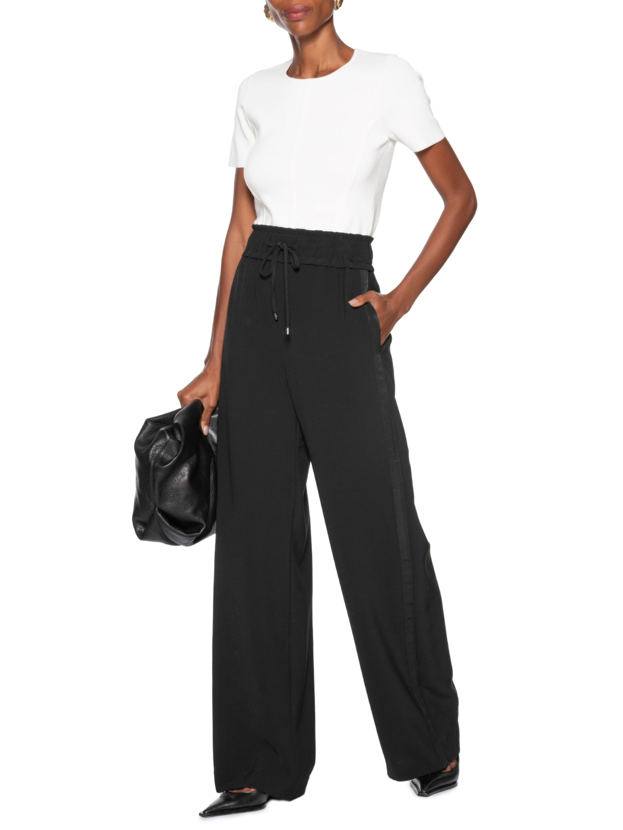 Calça Feminina Georgia Preto Le Lis