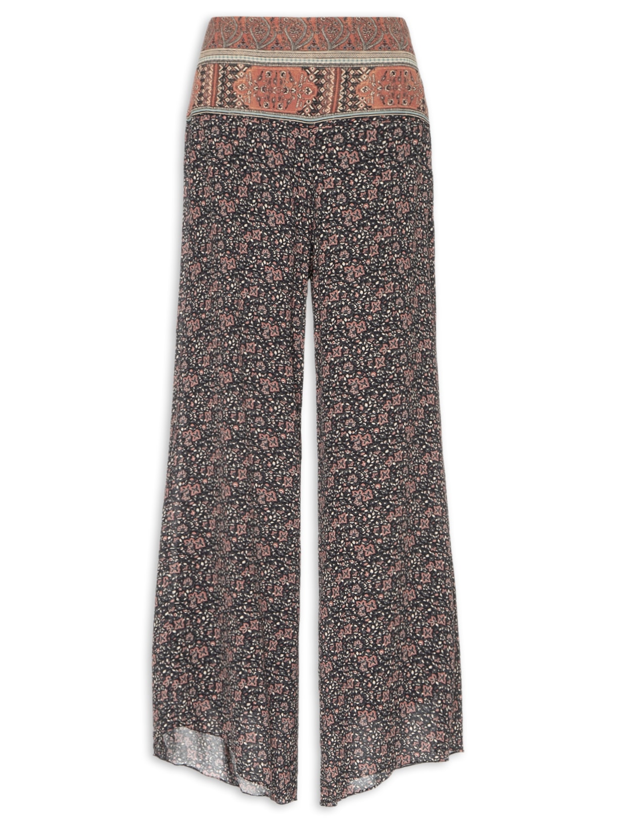 Calça Feminina GGT Estampa Isla - Preto