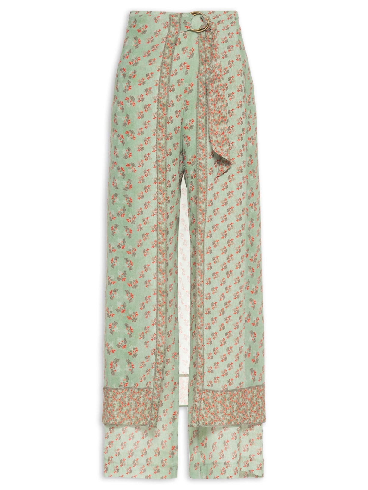 Calça Feminina Ggt Estampa Krabi - Verde