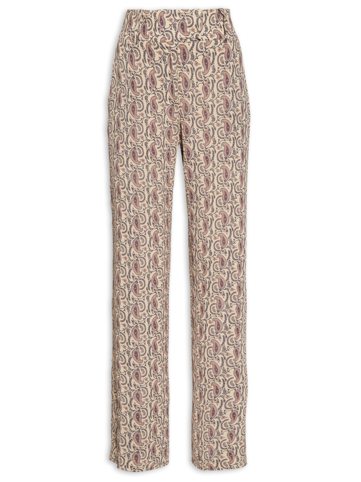 Calça Feminina GGT Estampada Mumbai - Bege