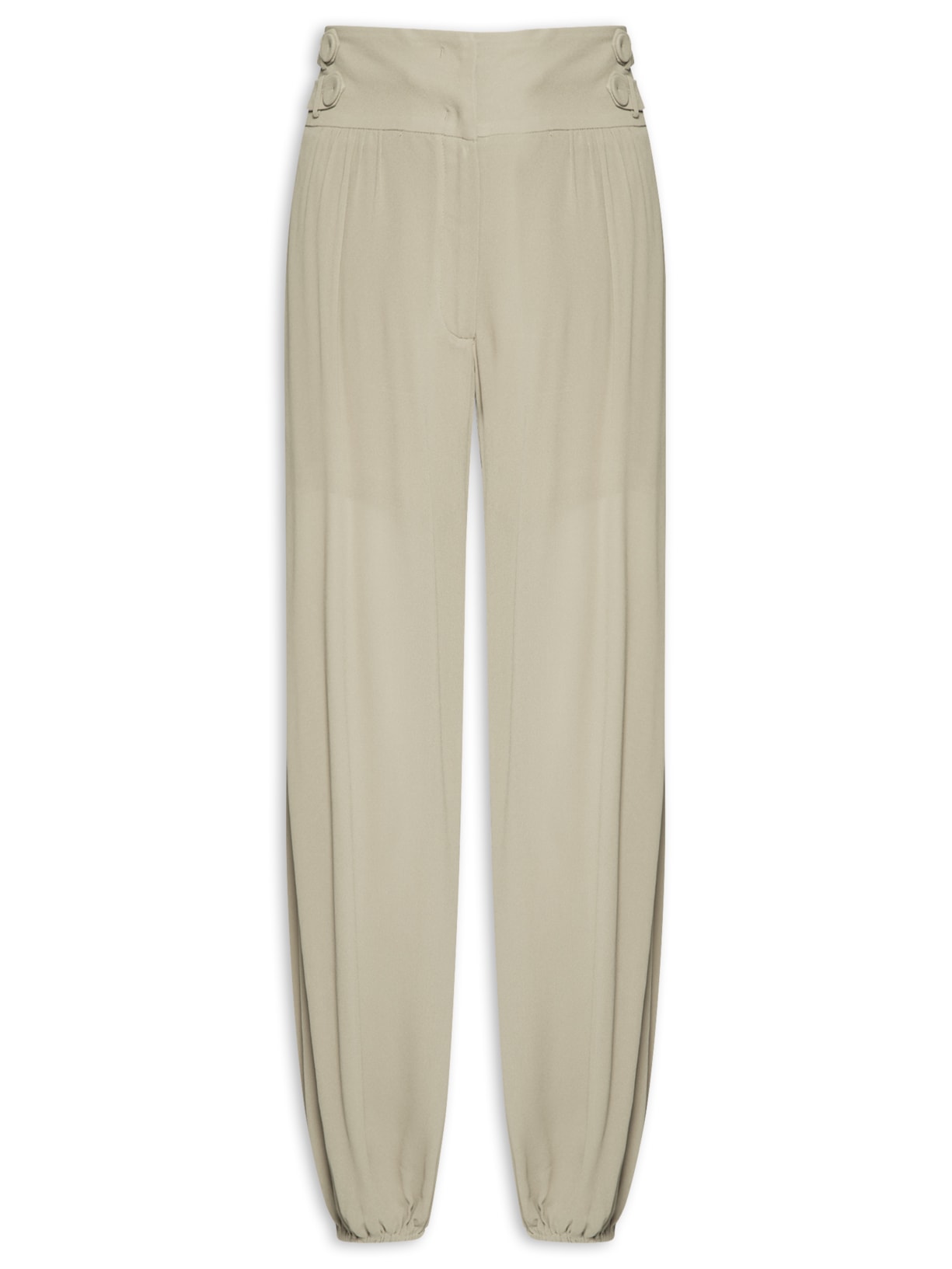 Calça Feminina GGT Pala Botões Verde Maria Filó