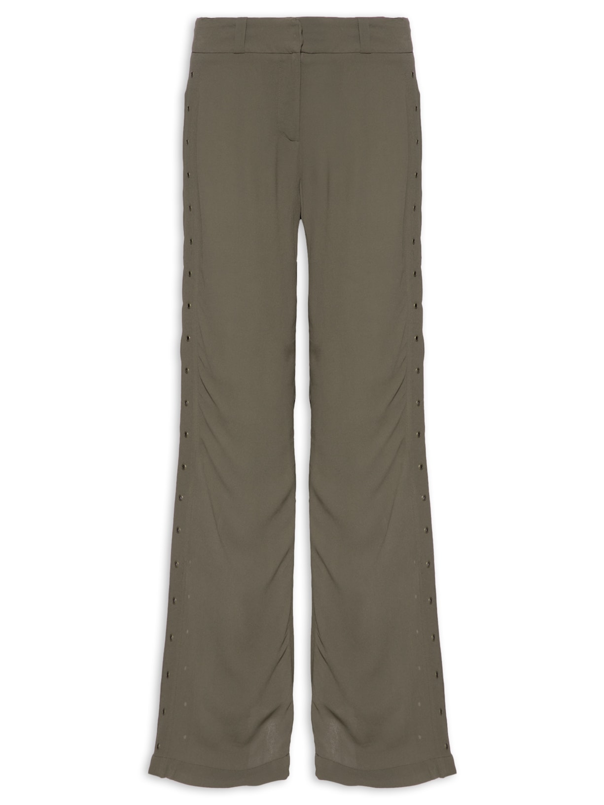 Calça Feminina GGT Recorte Ilhós - Verde
