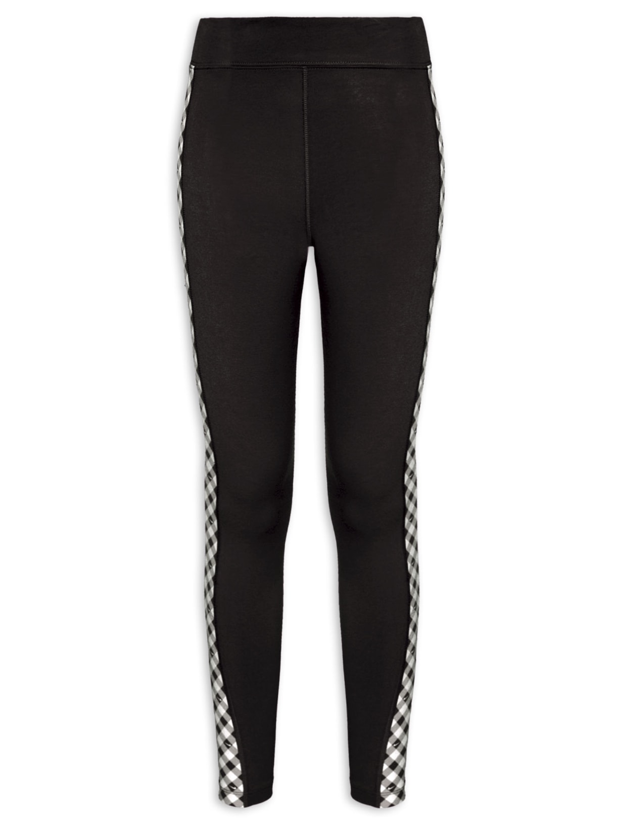 Calça Feminina Gingham Hr 78 Tight - Preto