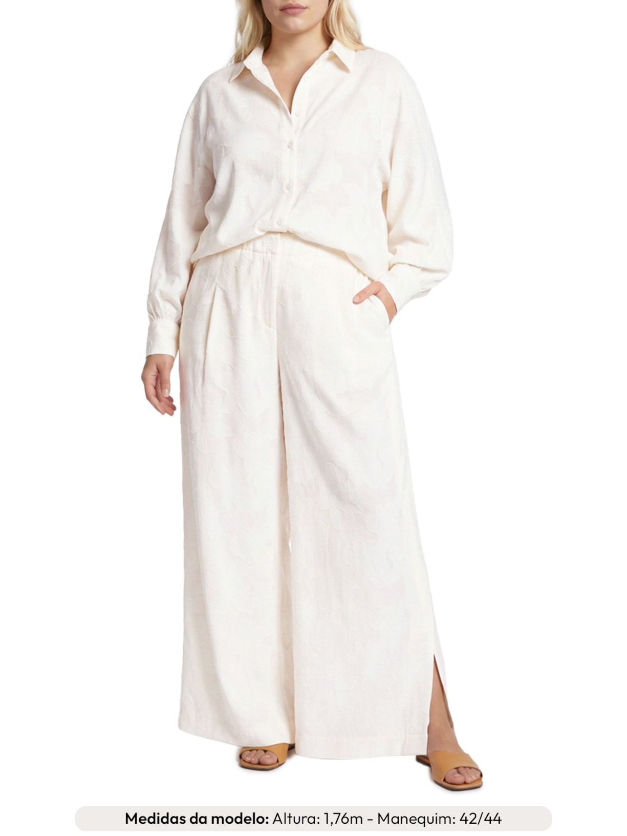 Calça Feminina Grace Branco Le Lis