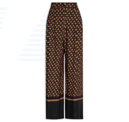 Calça Feminina Gravataria Ícone - Preto