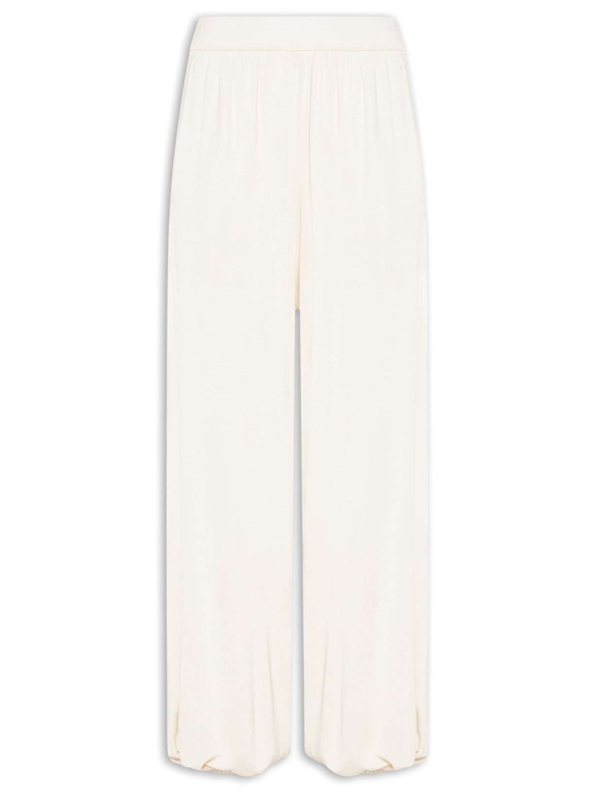 Calça Feminina Harem Lateral Deslocada Off White Animale