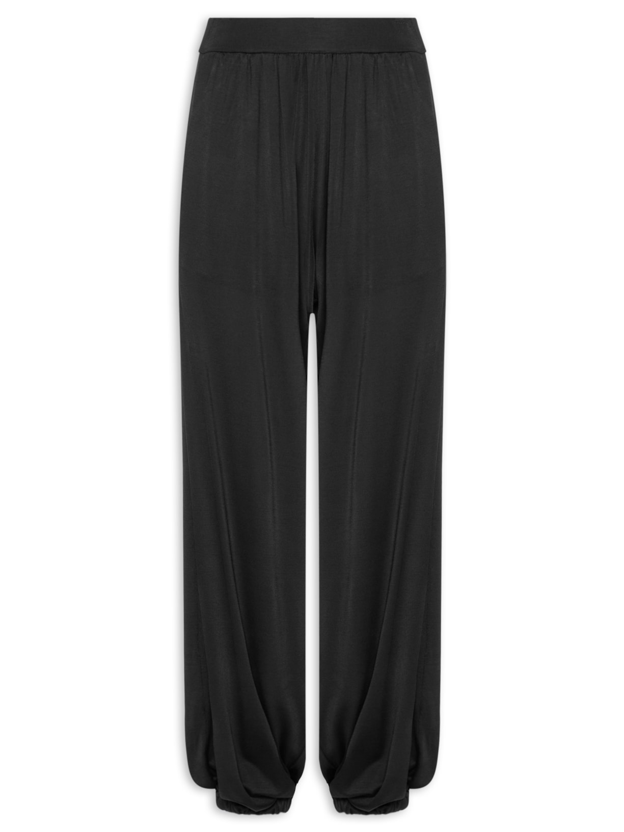 Calça Feminina Harem Lateral Deslocada Preto Animale