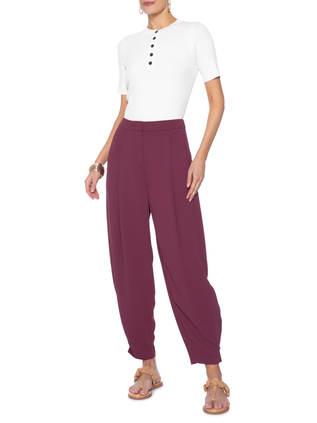 Calça Feminina Harper  Vermelho Le Lis
