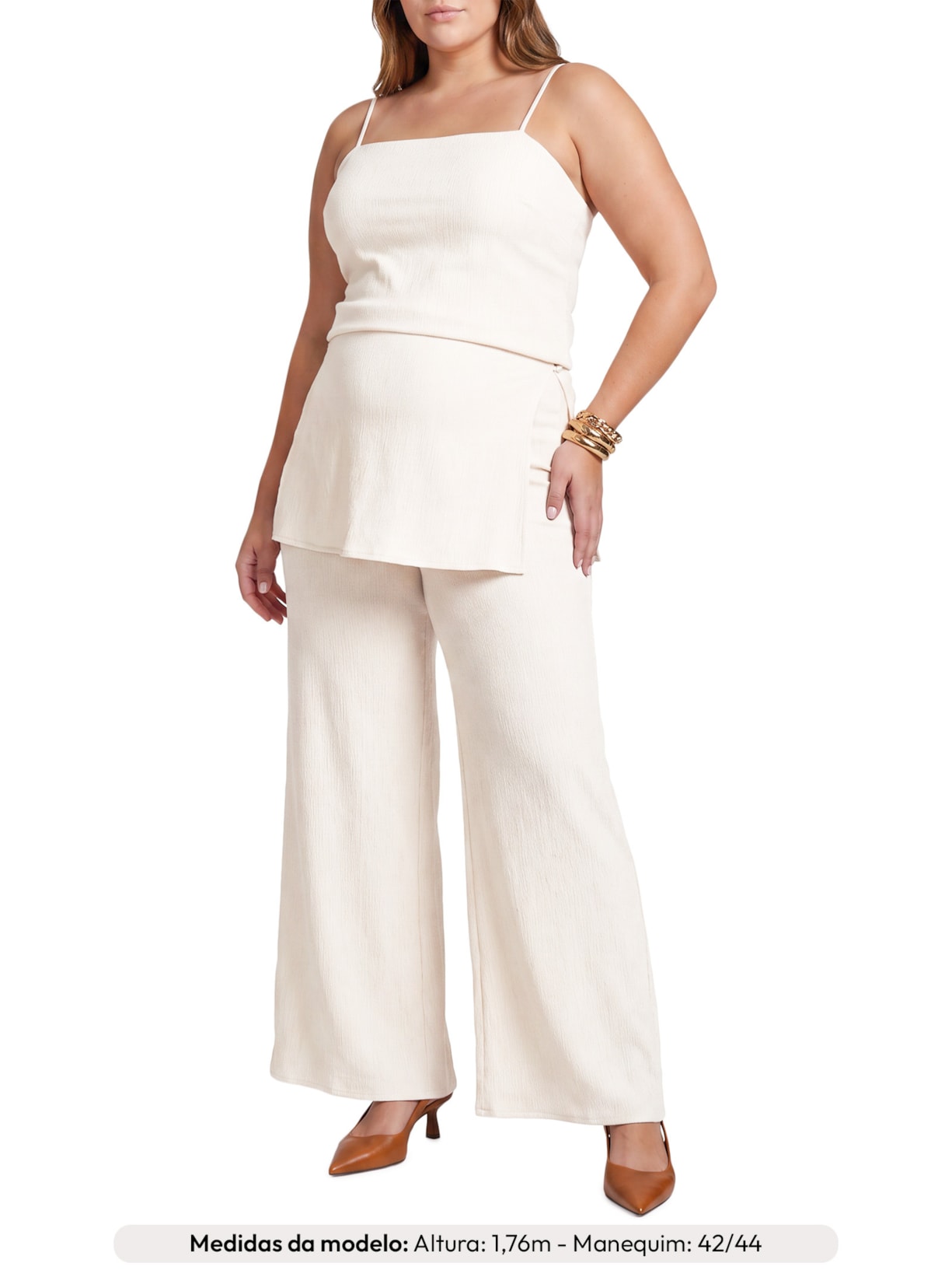 Calça Feminina Heaven Off White Le Lis