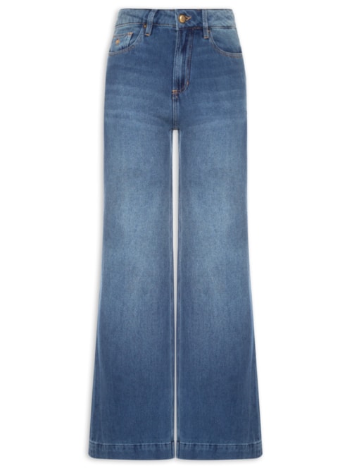 Calça Feminina Helena Dune Used - Azul