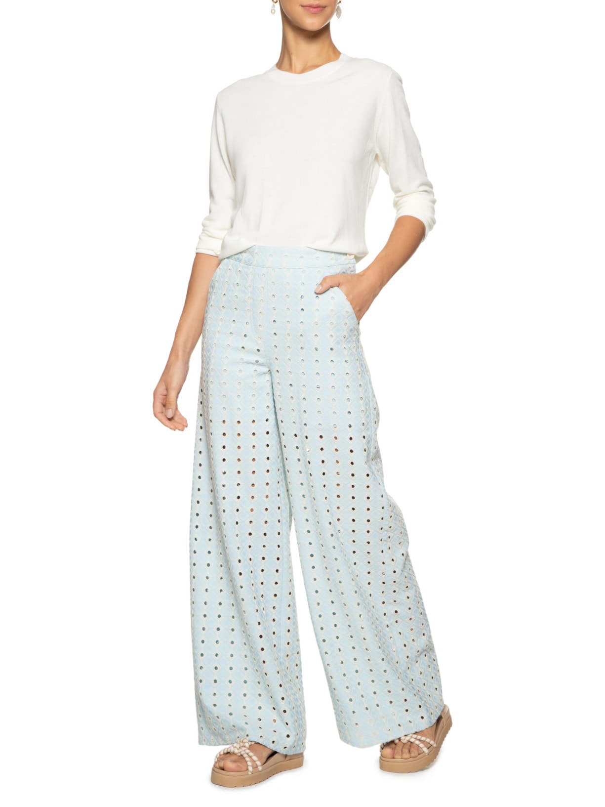 Calça Feminina Helo I Azul Le Lis