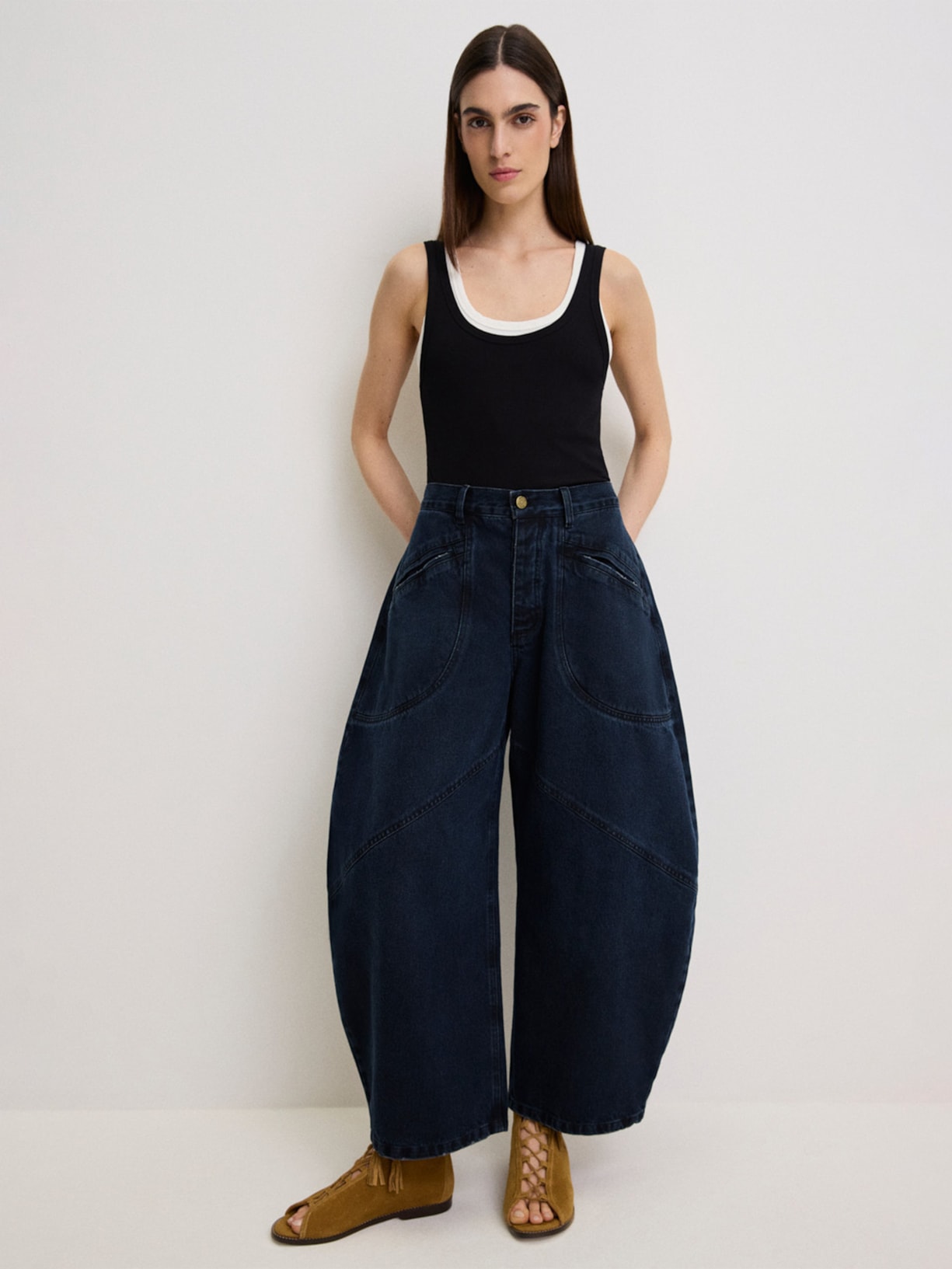 Calça Feminina Horse Jeans I26 Azul Mixed