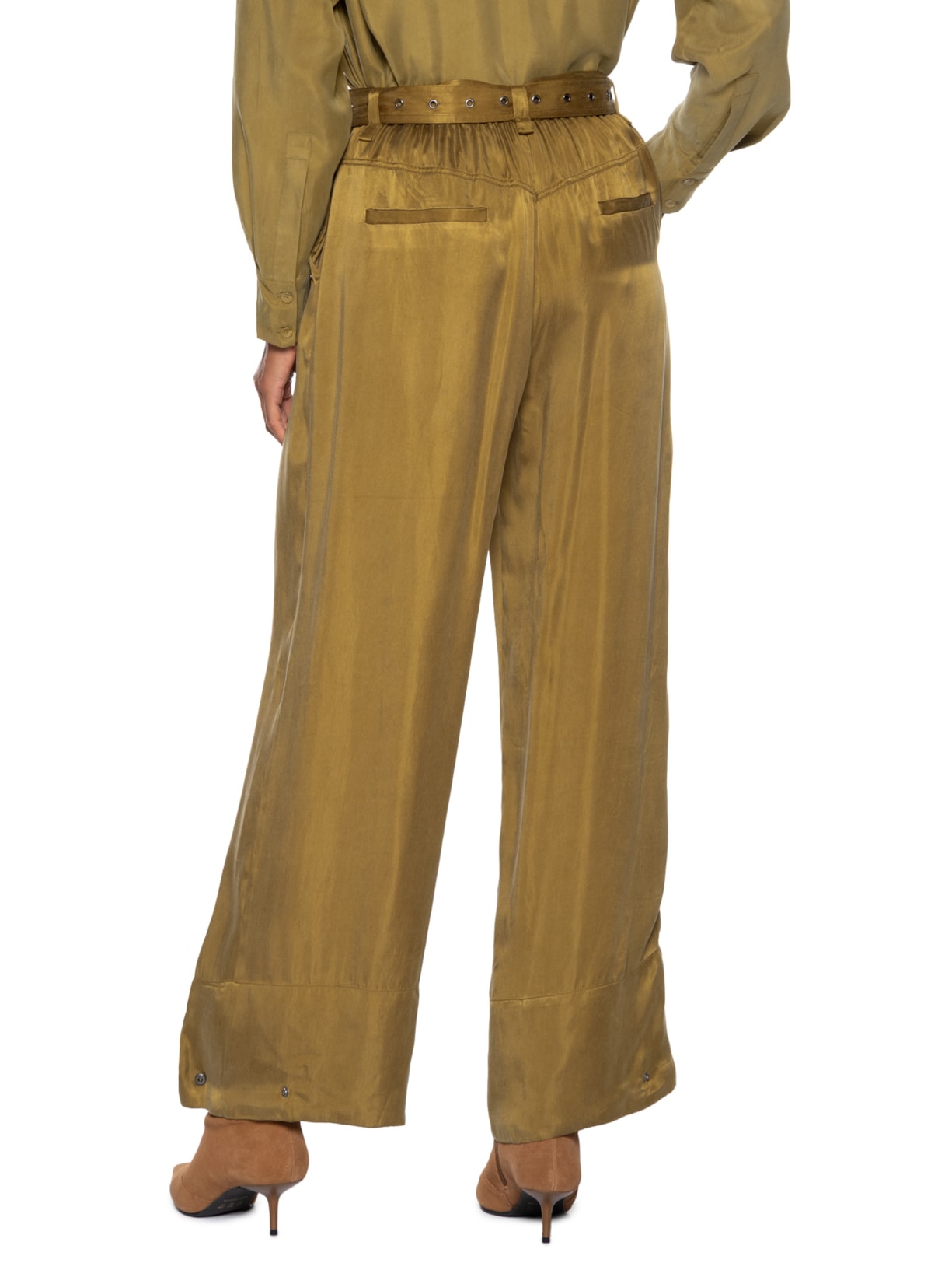 Calça Feminina Ilhós Verde Animale