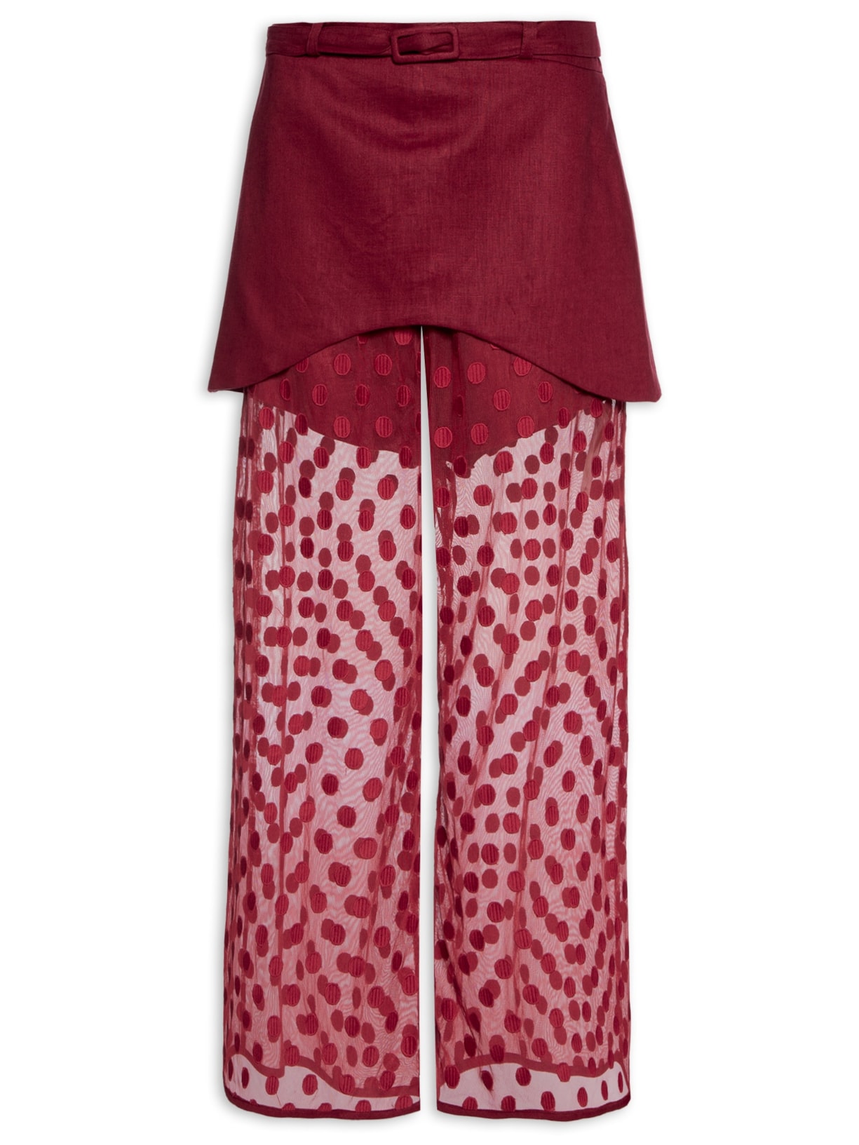 Calça Feminina Iris - Vinho