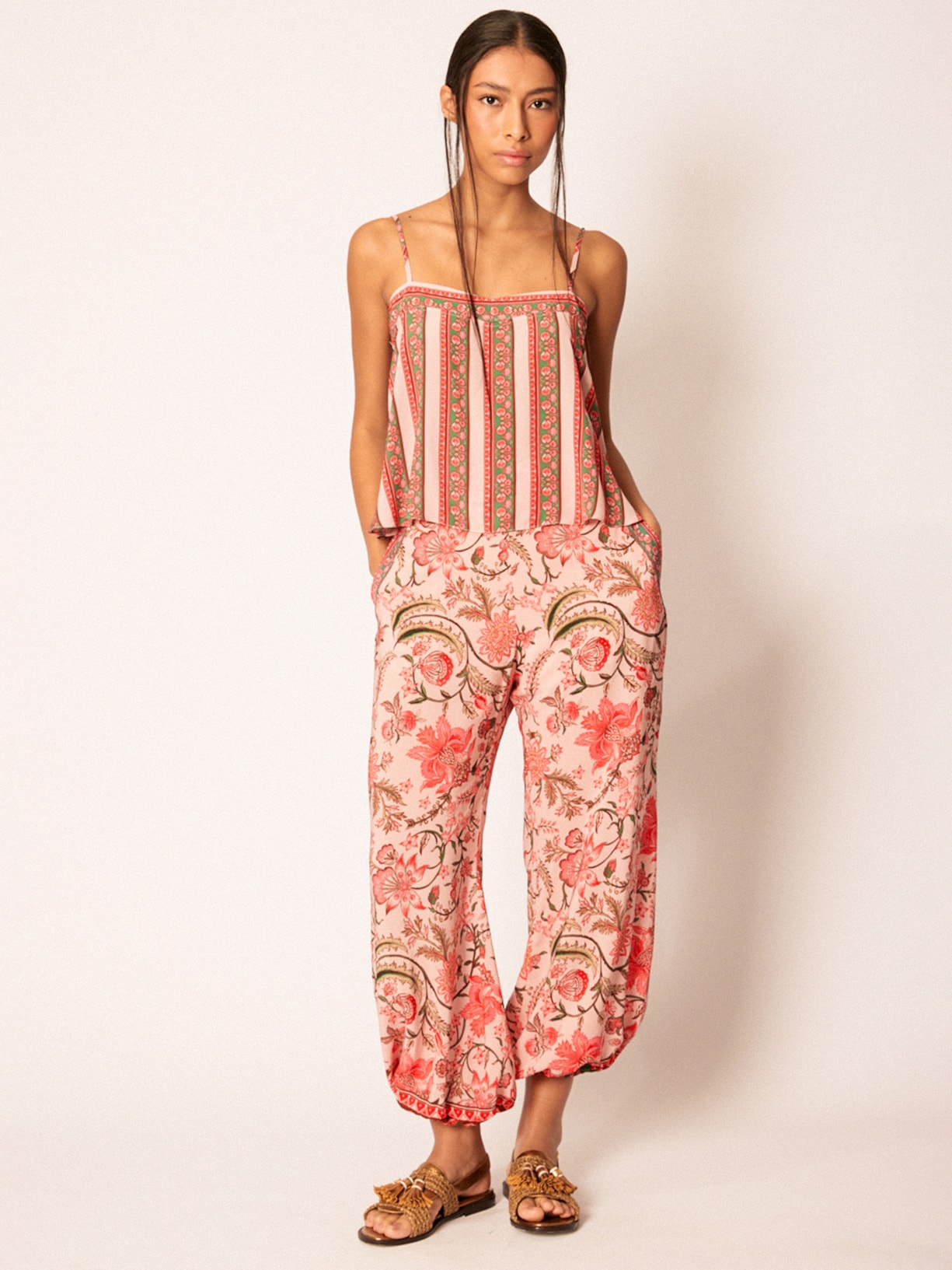 Calça Feminina Jaipur V26 Rosa Mixed