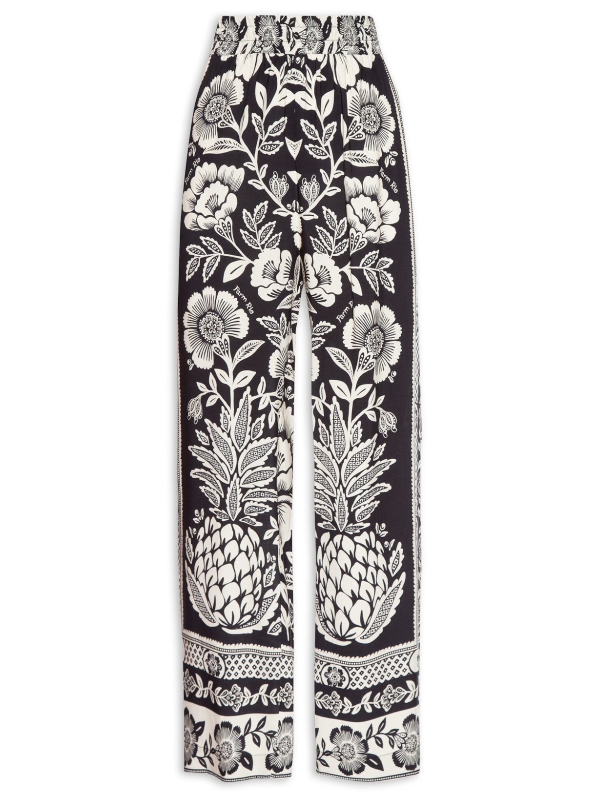 Calça Feminina Jardim Romance - Preto