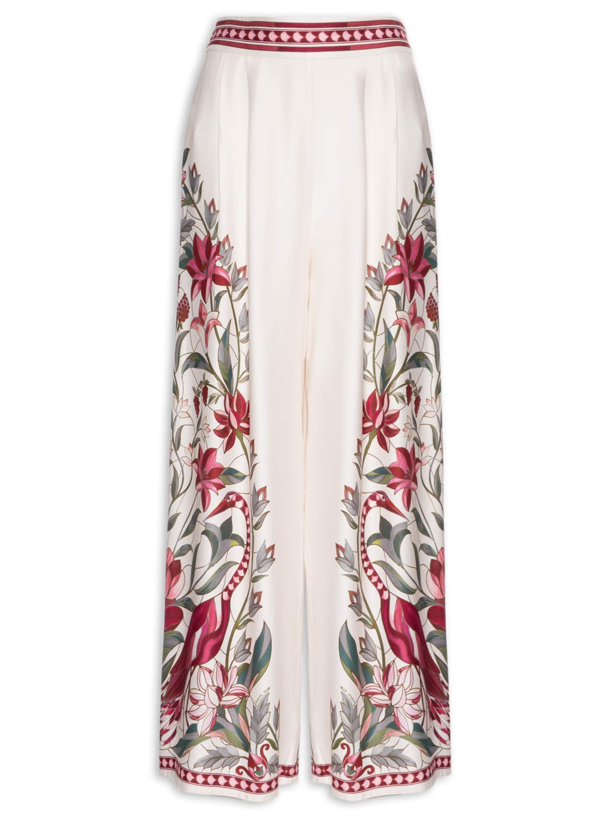 Calça Feminina Jardim Vitral – Branco Farm