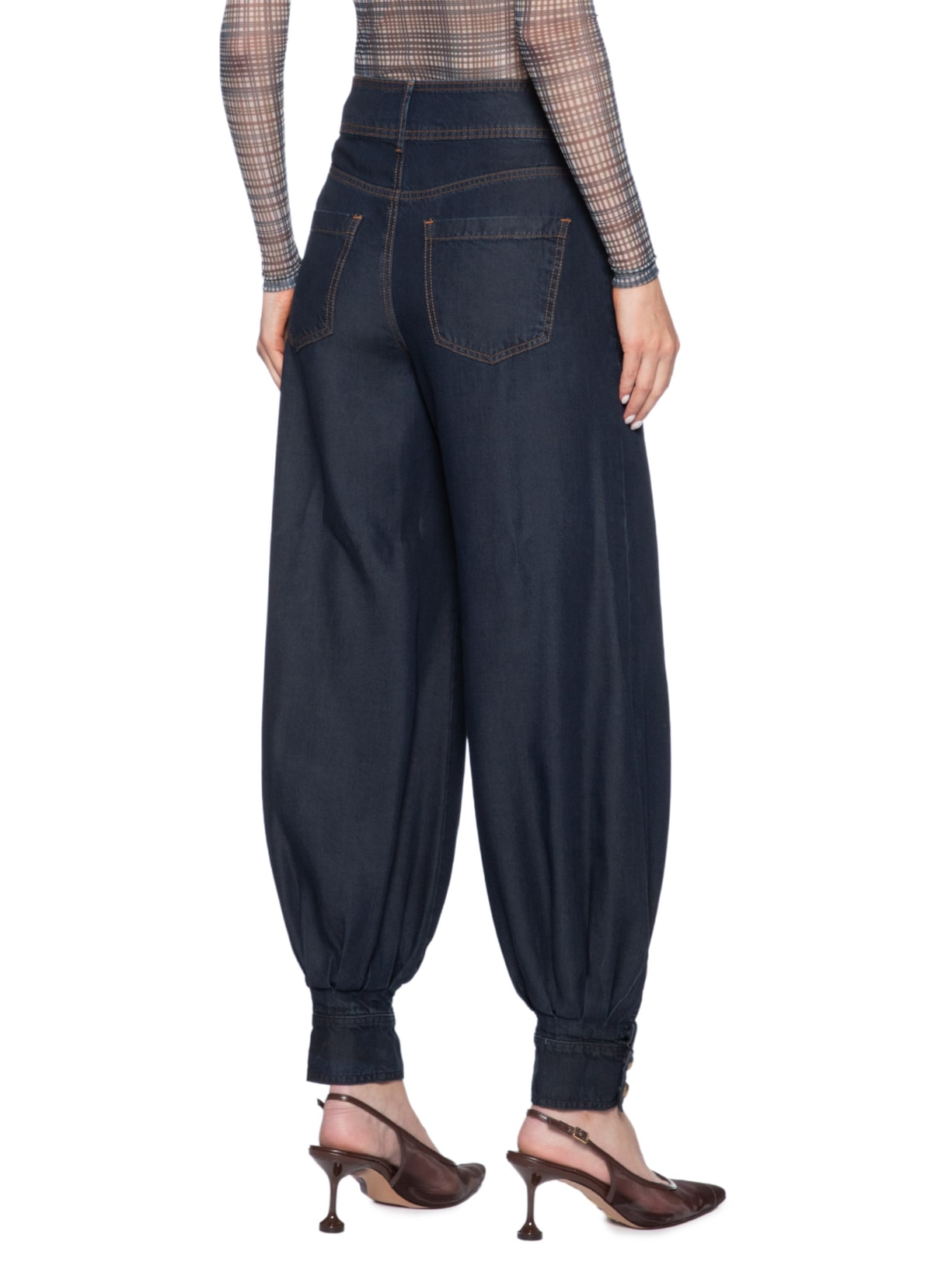 Calça Feminina Jasmin Dark Denim Azul Bo.bô