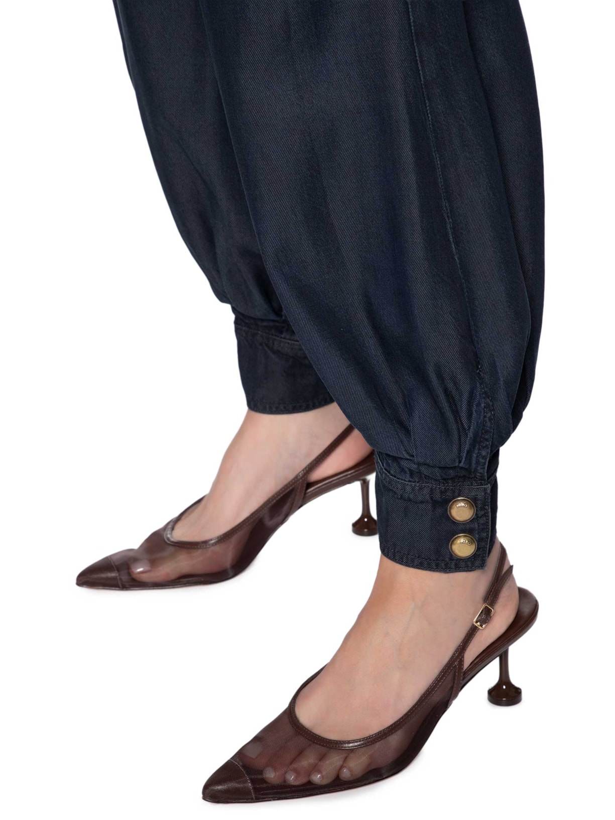 Calça Feminina Jasmin Dark Denim Azul Bo.bô