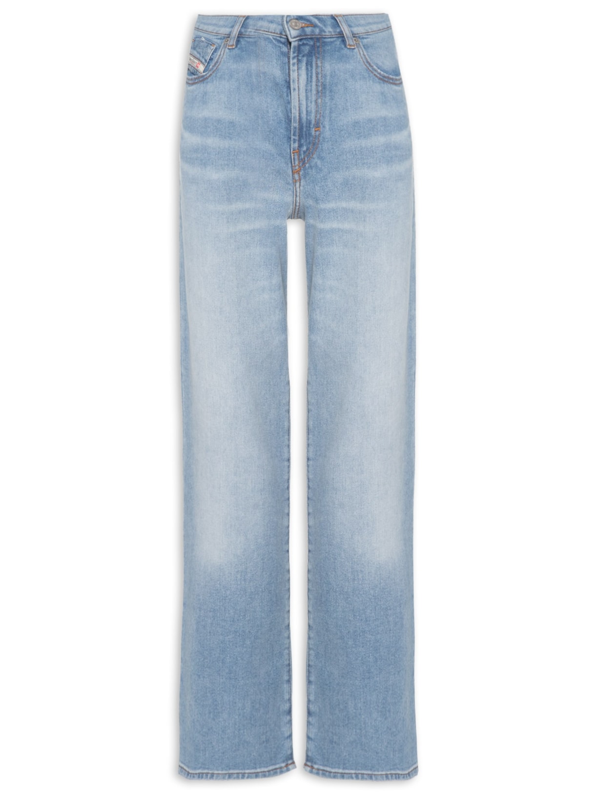 Calça Feminina Jeans 2000 Wide Leg - Azul