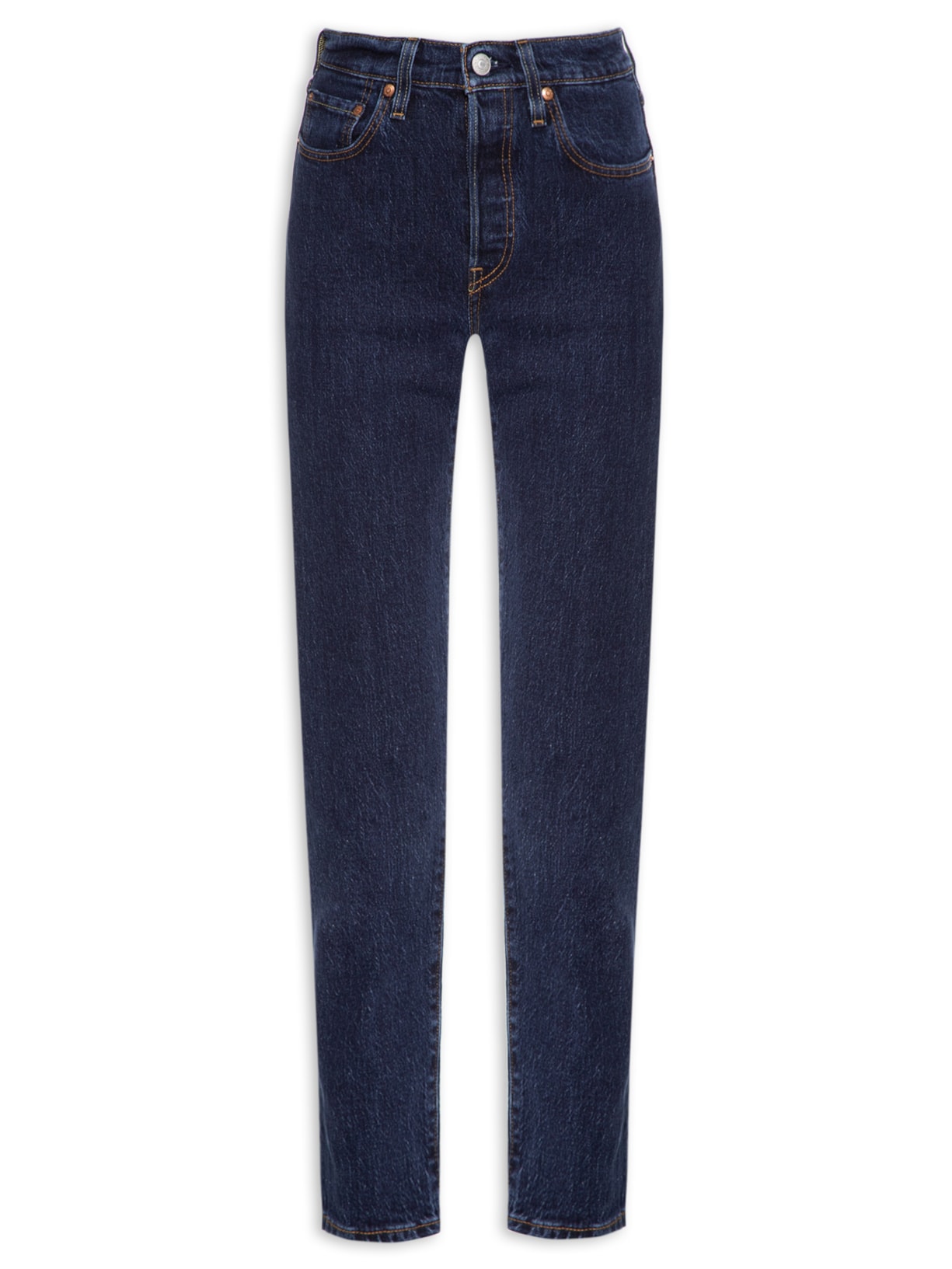 Calça Feminina Jeans 501 Cropped Azul Levi's