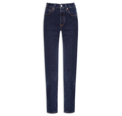 Calça Feminina Jeans 501 Cropped - Azul