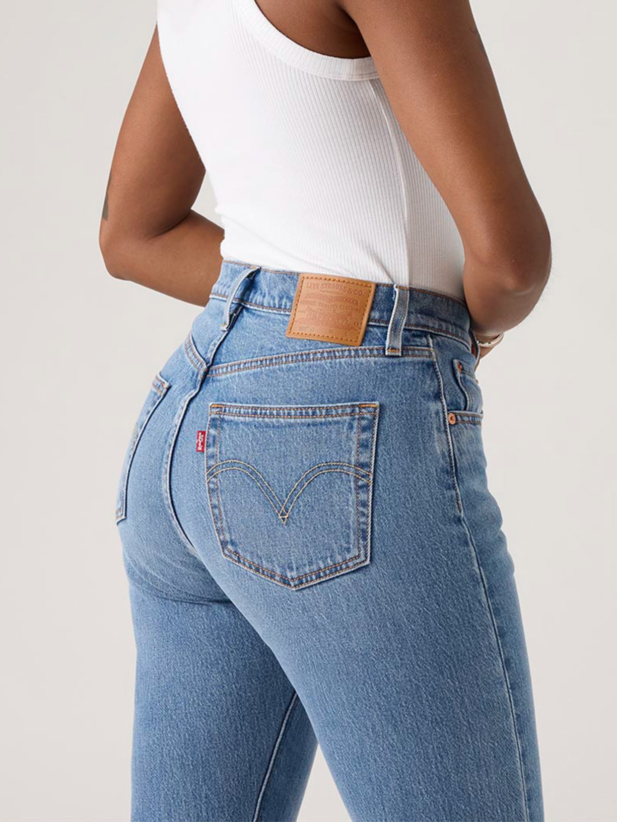 Calça Feminina Jeans 501 Curve Beyonce Azul Levi's + Beyoncé