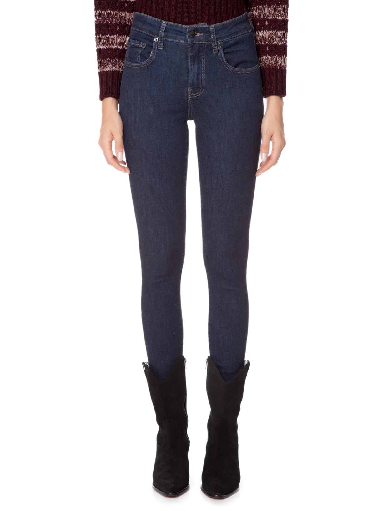 Calça Feminina Jeans 721 High Rise Skinny Azul Levi's