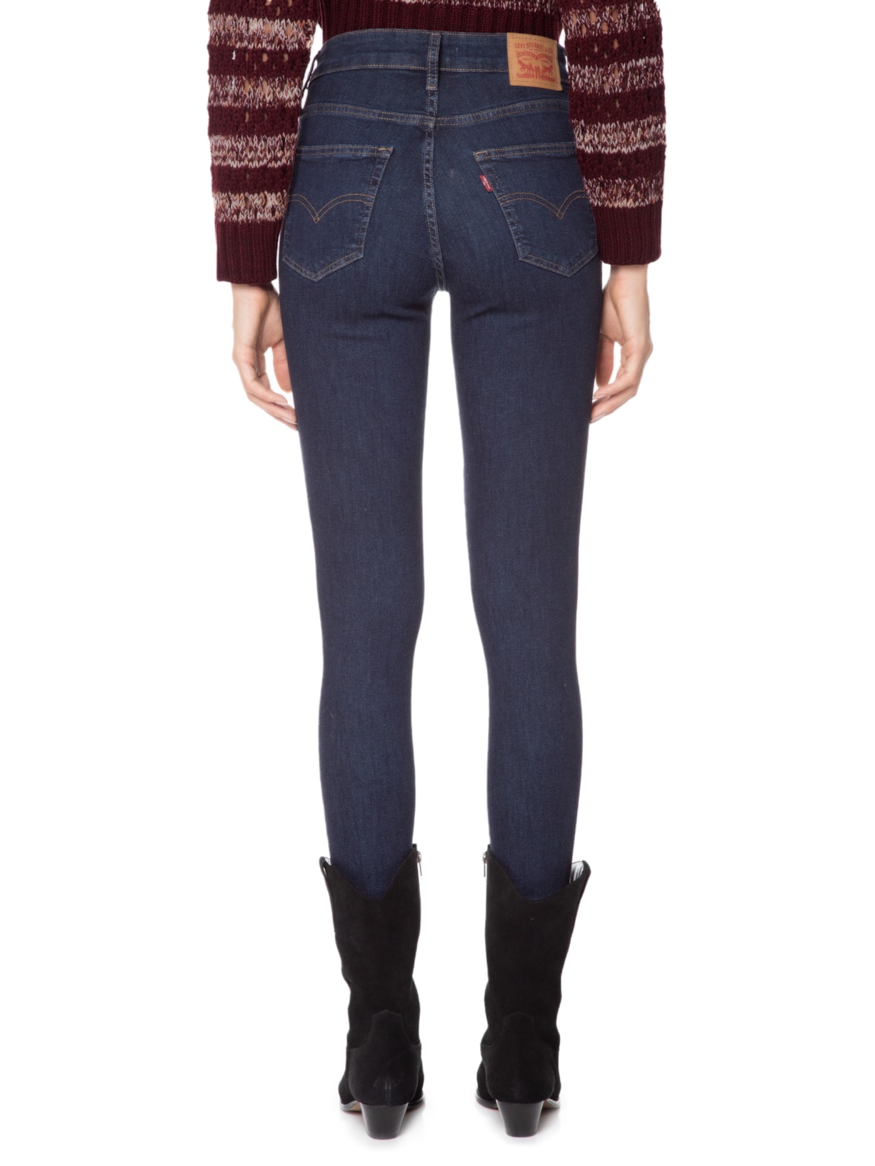 Calça Feminina Jeans 721 High Rise Skinny Azul Levi's