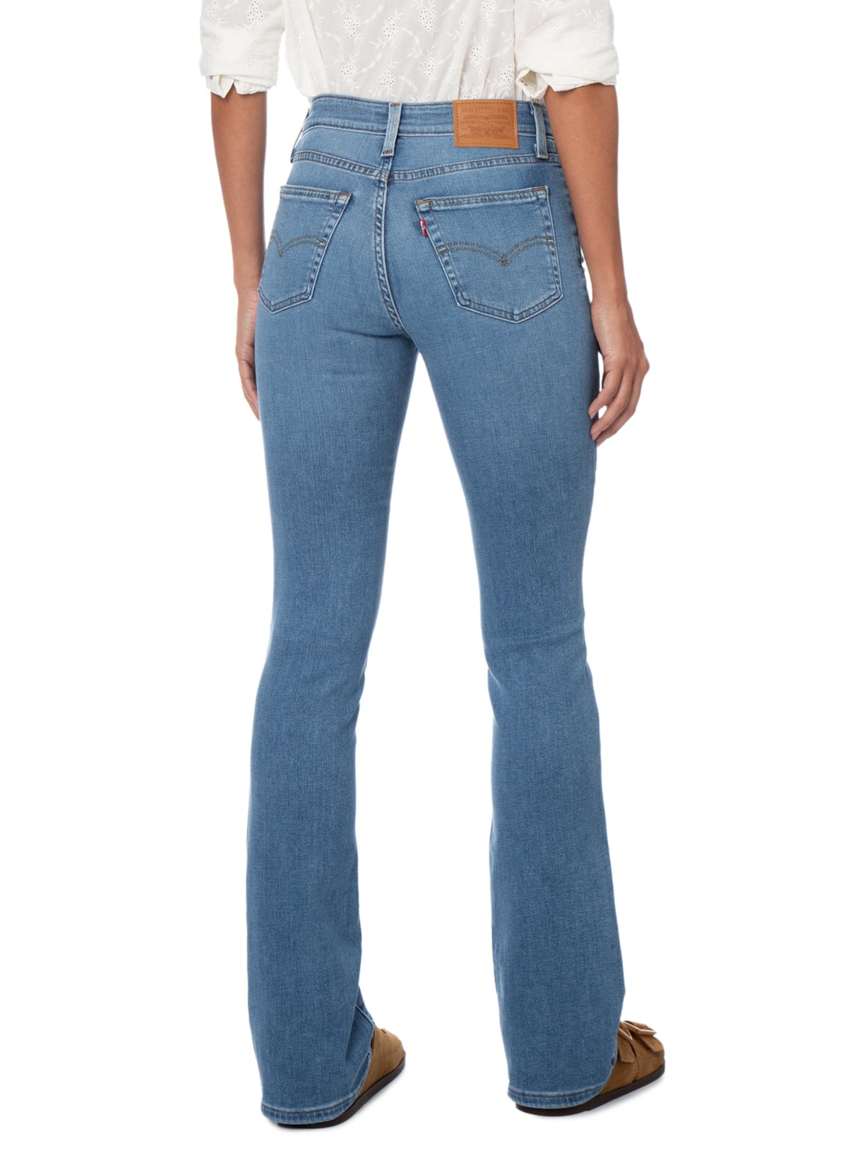 Calça Feminina Jeans 725 High Rise Bootcut Azul Levi's