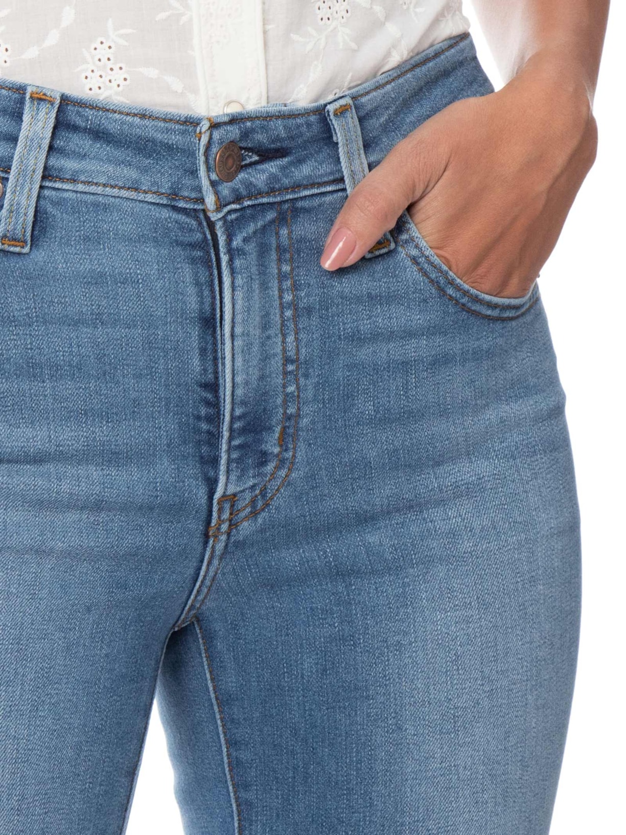Calça Feminina Jeans 725 High Rise Bootcut Azul Levi's