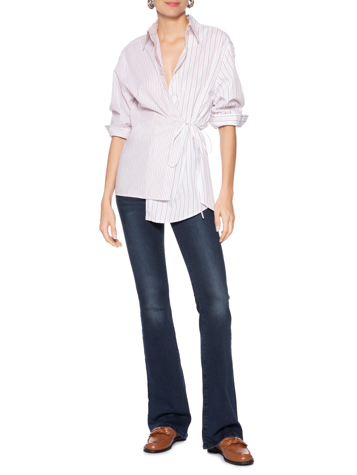 Calça Feminina Jeans 726 Hr Flare Azul Levi's