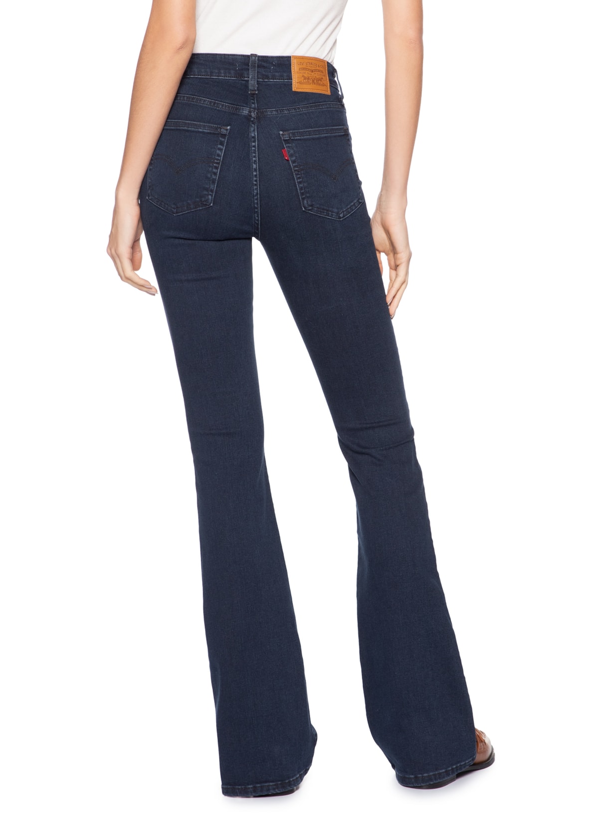 Calça Feminina Jeans 726 Hr Flare Azul Levi's