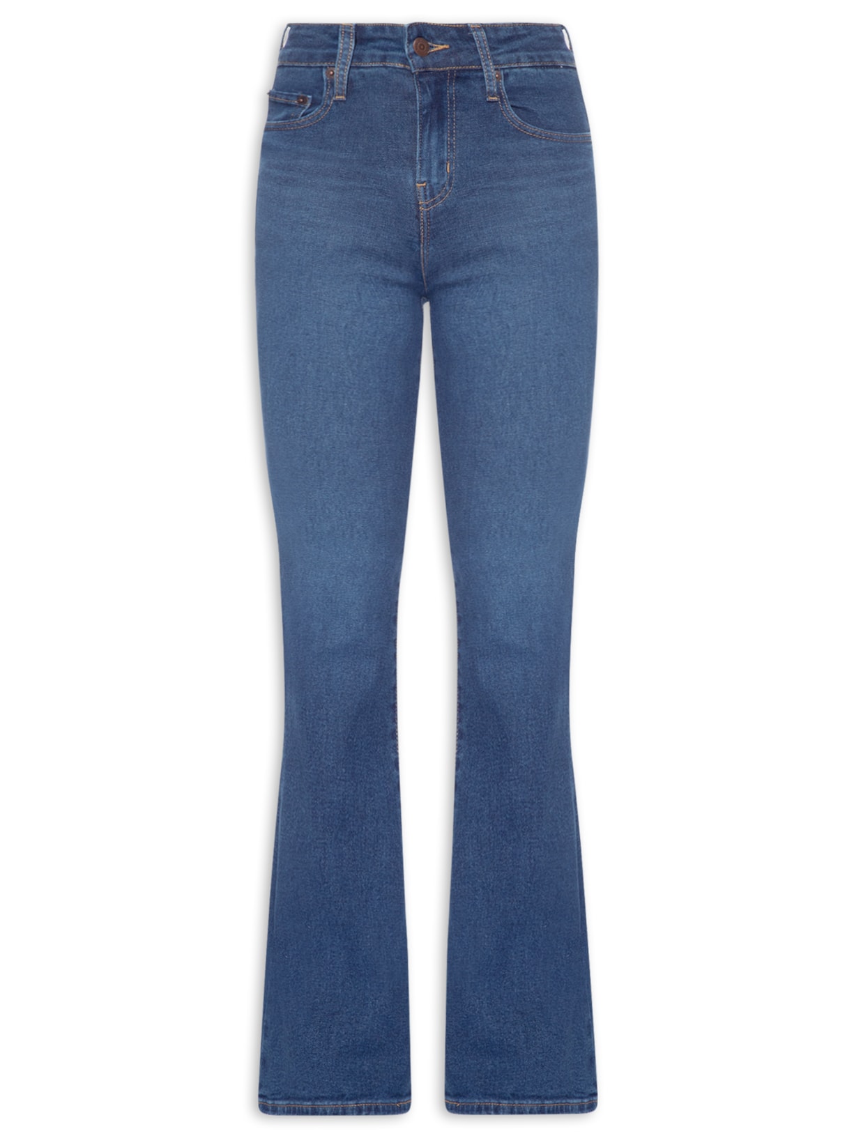 Calça Feminina Jeans 726 HR Flare Azul Levi's