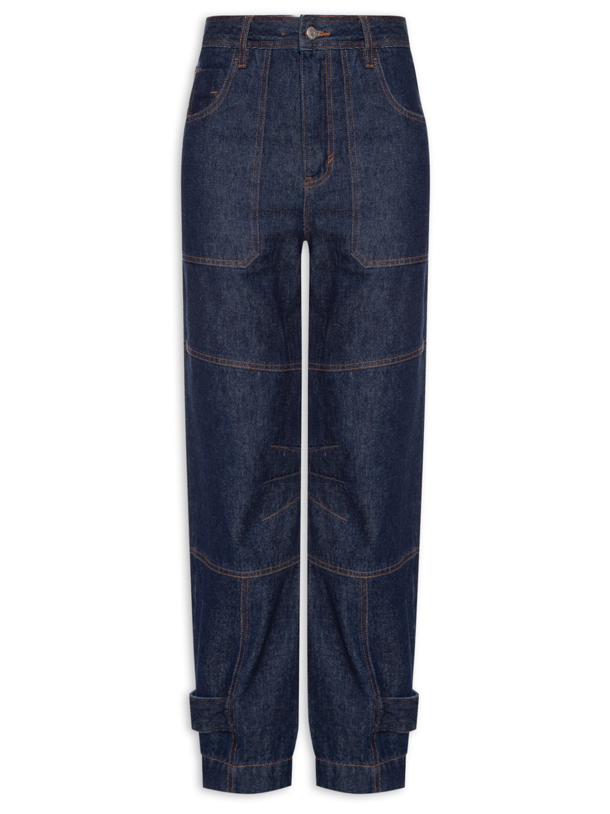 Calça Feminina Jeans Amaciado Monique - Azul