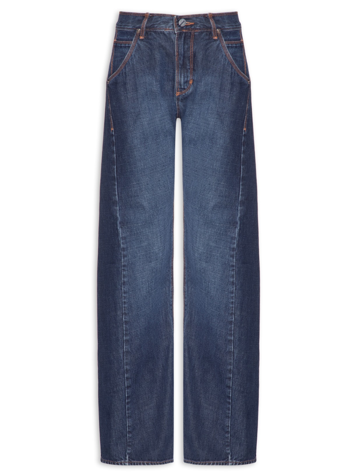 Calça Feminina Jeans Atleta Costas Azul Animale