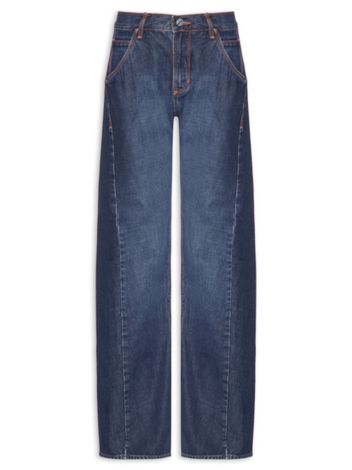 Calça Feminina Jeans Atleta Costas - Azul