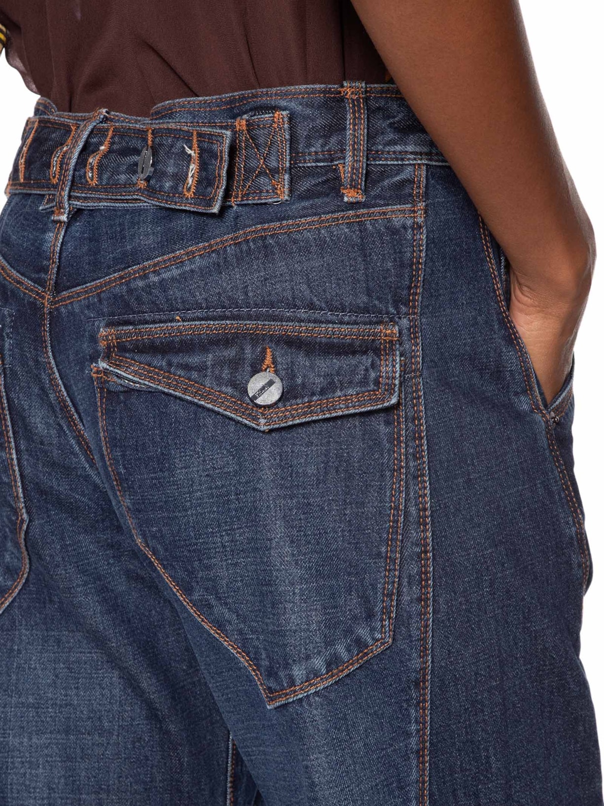 Calça Feminina Jeans Atleta Costas Azul Animale