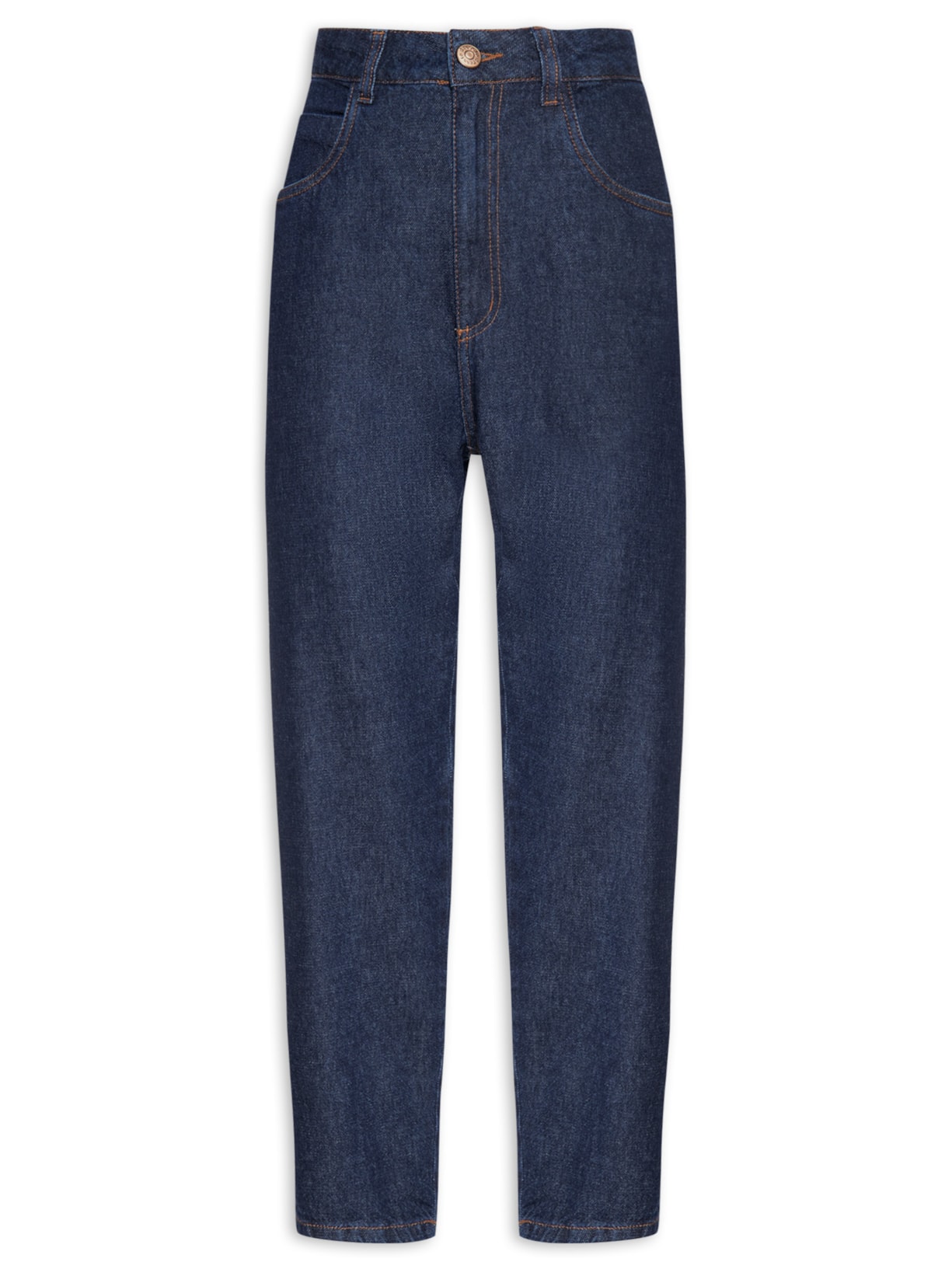 Calça Feminina Jeans Ballon - Azul