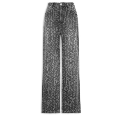 Calça Feminina Jeans Ballon - Preto