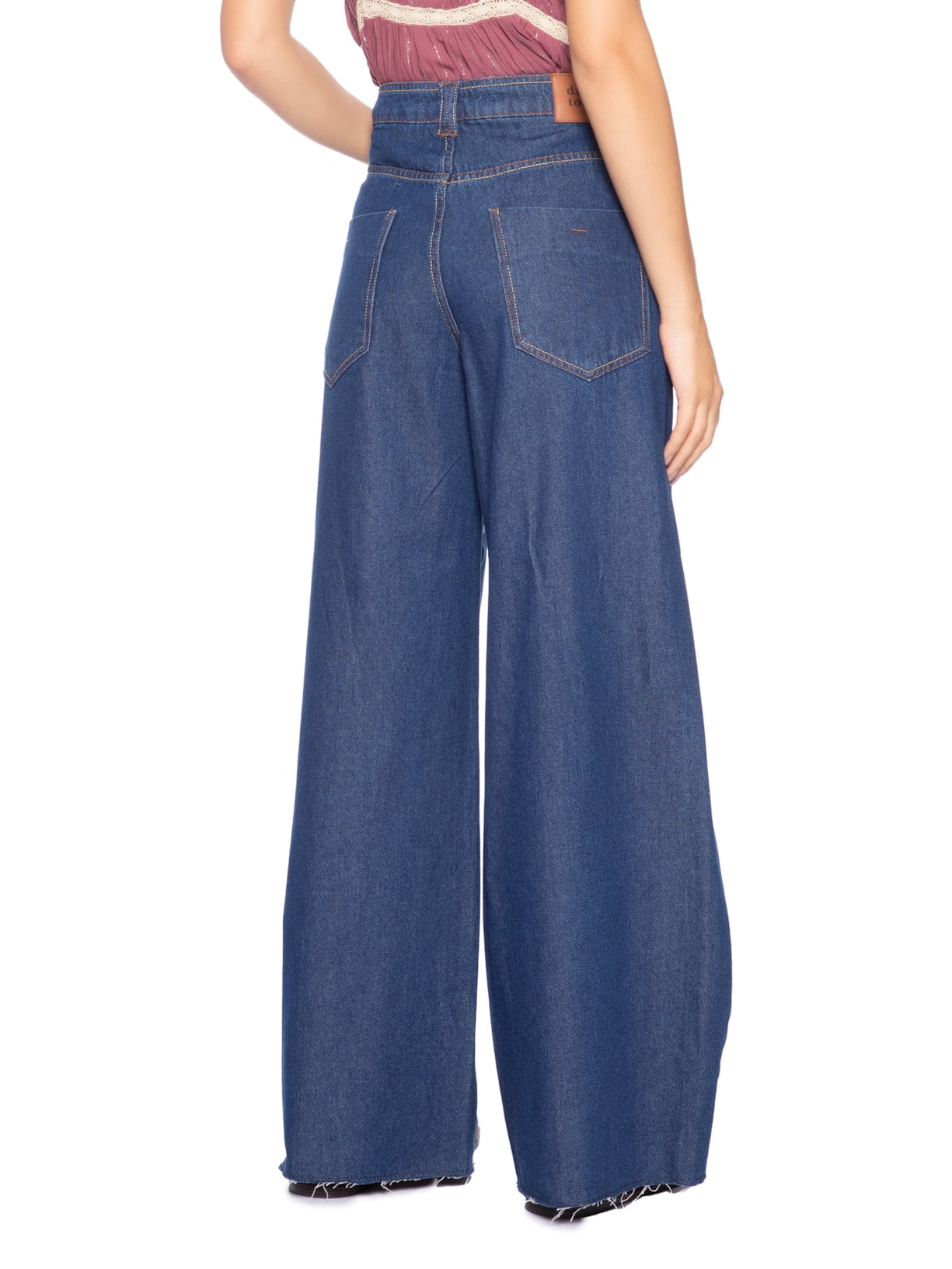 Calça Feminina Jeans Básica Intense Azul Dress To