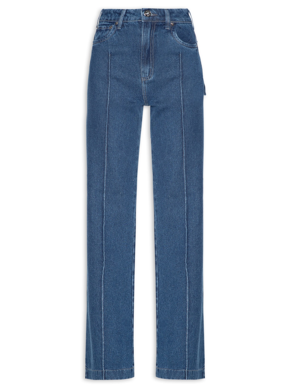 Calça Feminina Jeans Bella - Azul