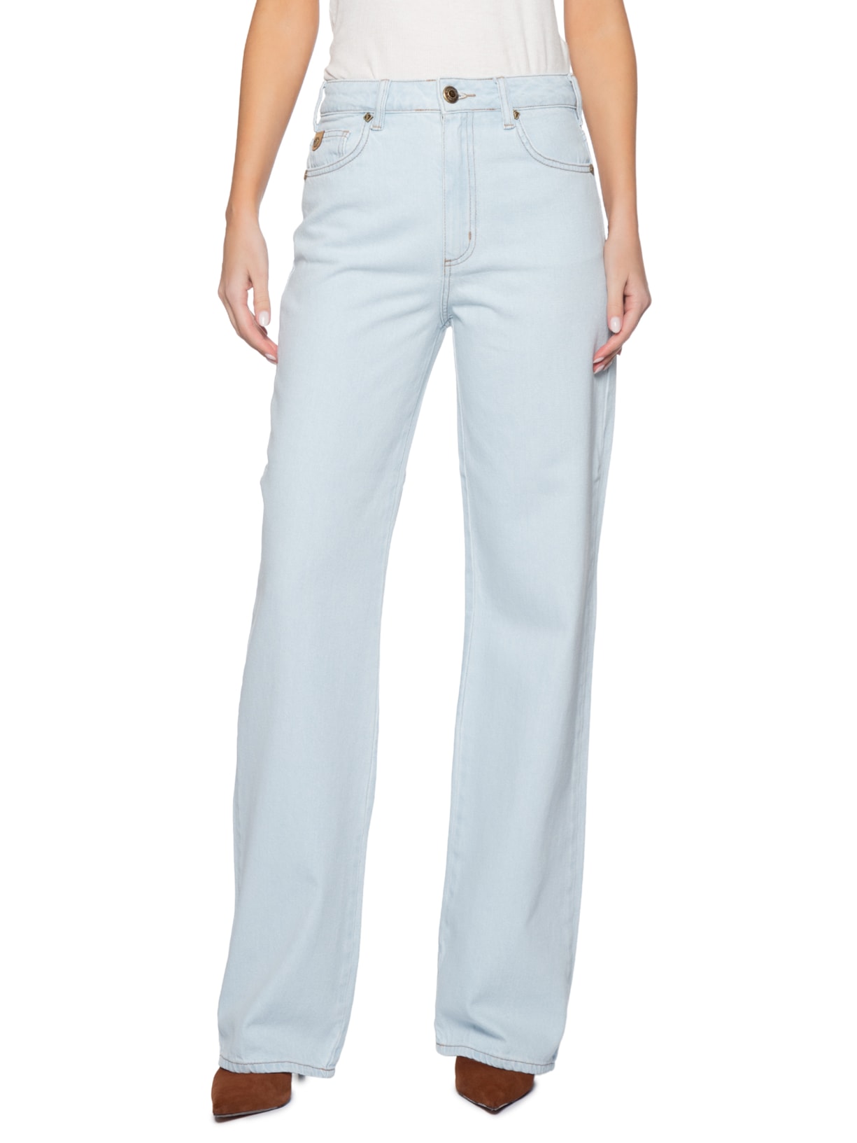 Calça feminina Jeans Bella Azul Forum